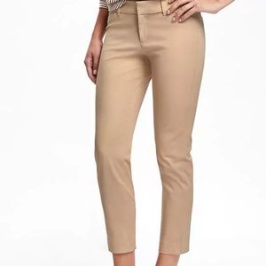 Old Navy Pixie Pants - Rolled Oats Size 6 Tall NWT